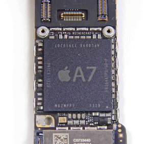 iPhone 5s processor A7 processor