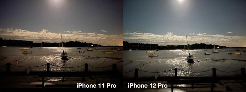 iPhone 12 Pro review: Night Mode comparison