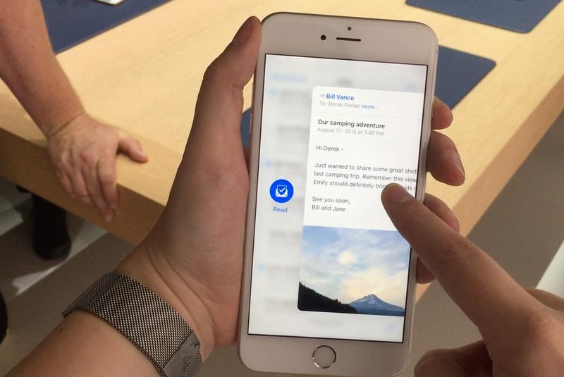 iPhone 6s Plus review: 3D Touch