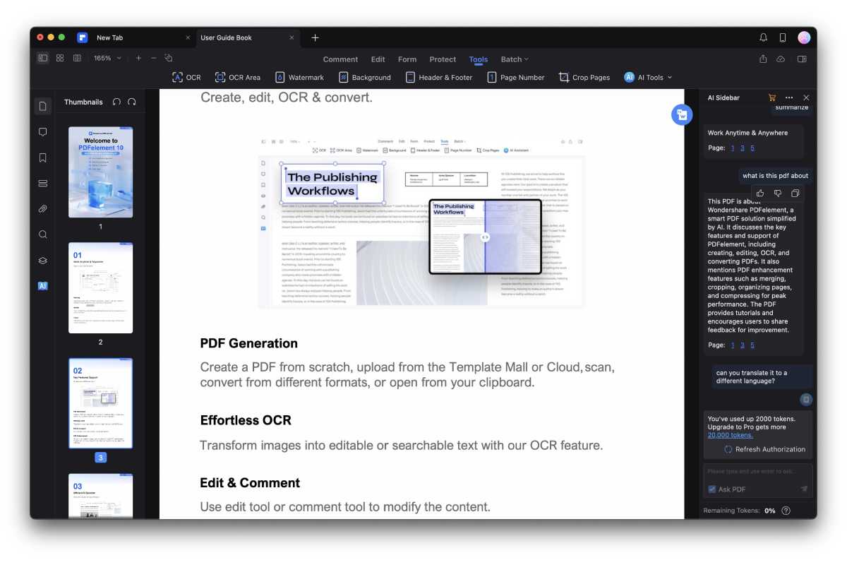 PDFelement create edit