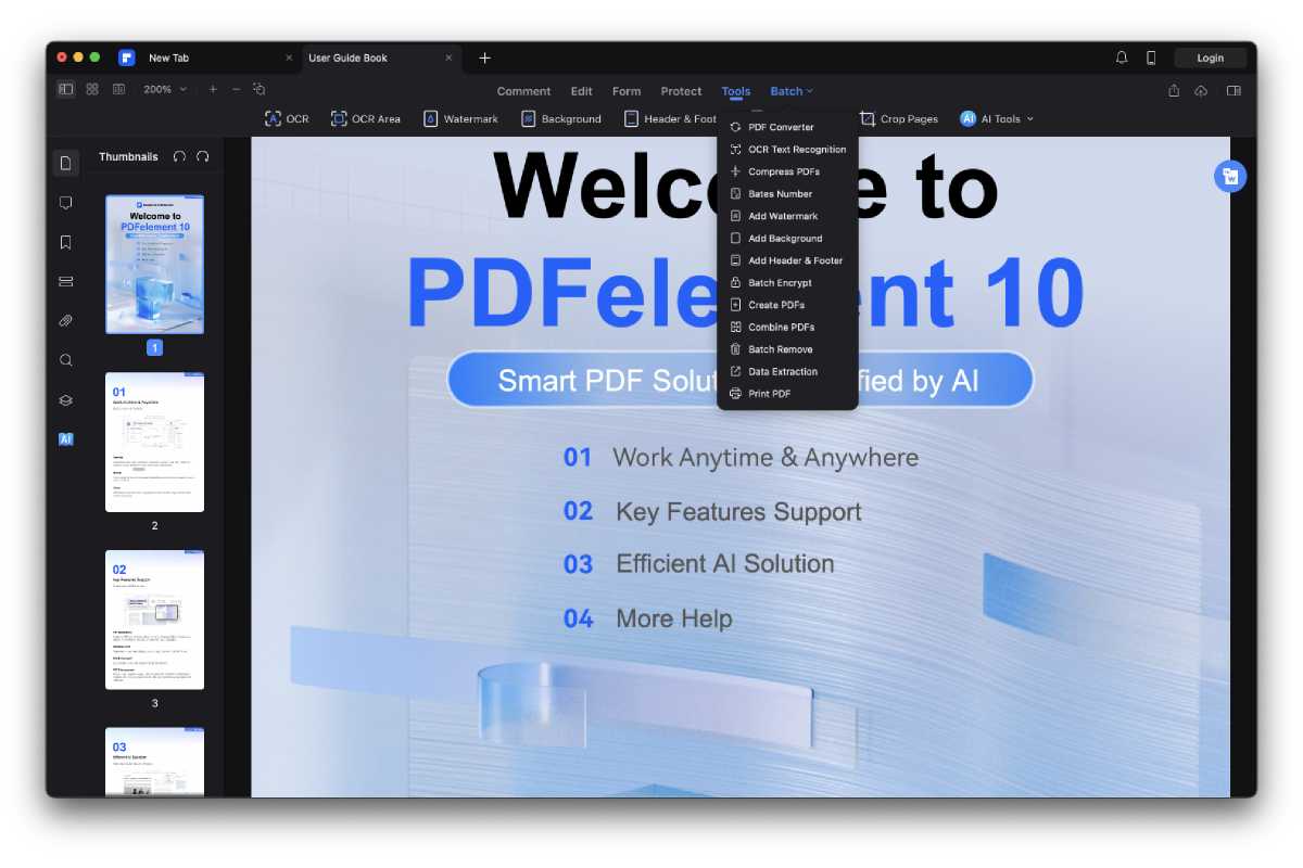 PDFElement tools