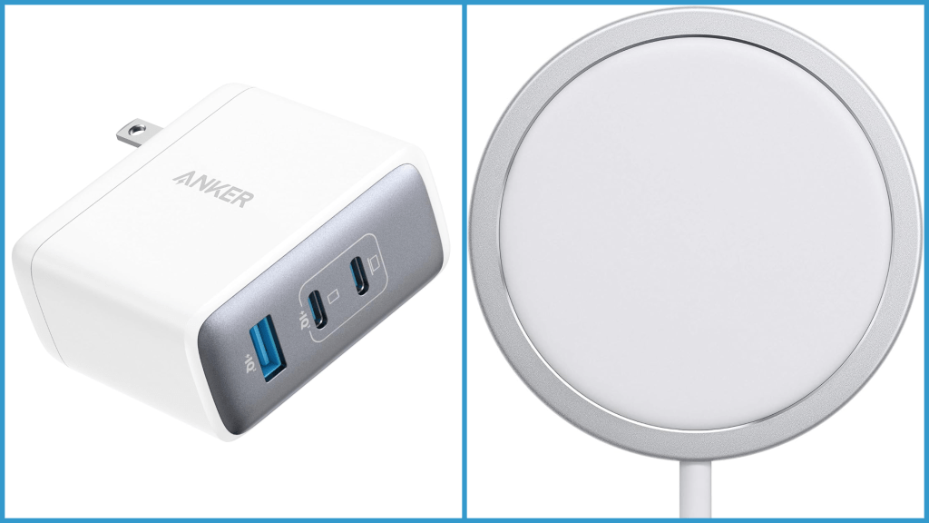 Anker 736 and Apple MagSafe Charger